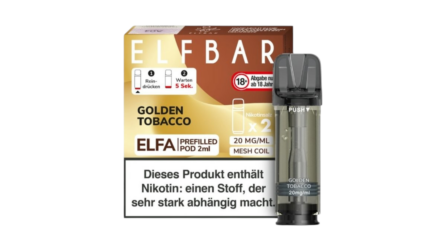 Elfbar Elfa Podx2 Golden Tabacco