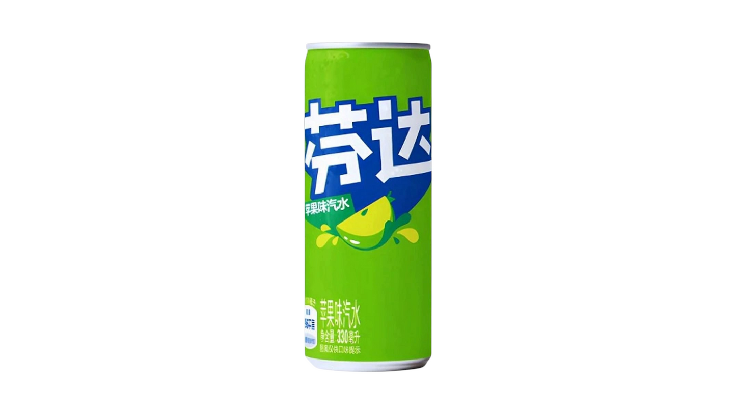 Fanta China Green Apple