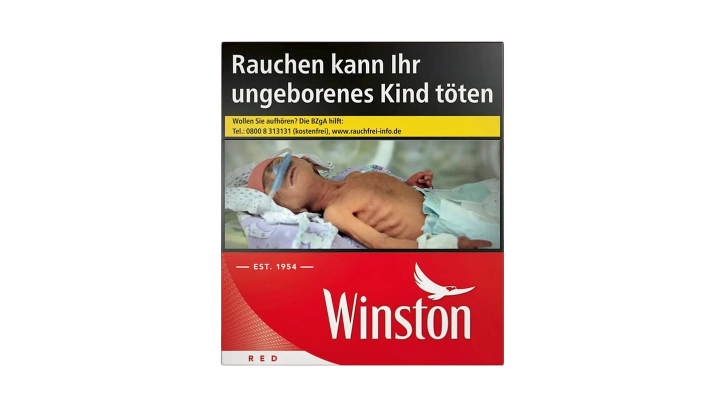 Winston Rot Zigaretten