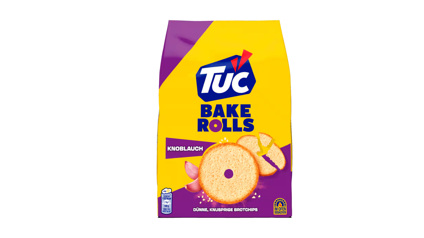 Tuc Bake Rolls Knoblauch
