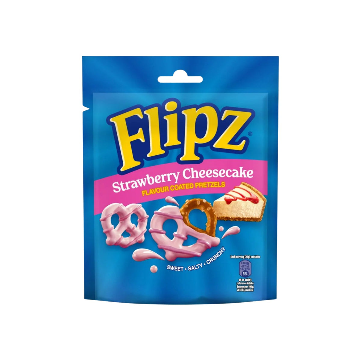 Flipz Strawberry Cheesecake UK 90 g