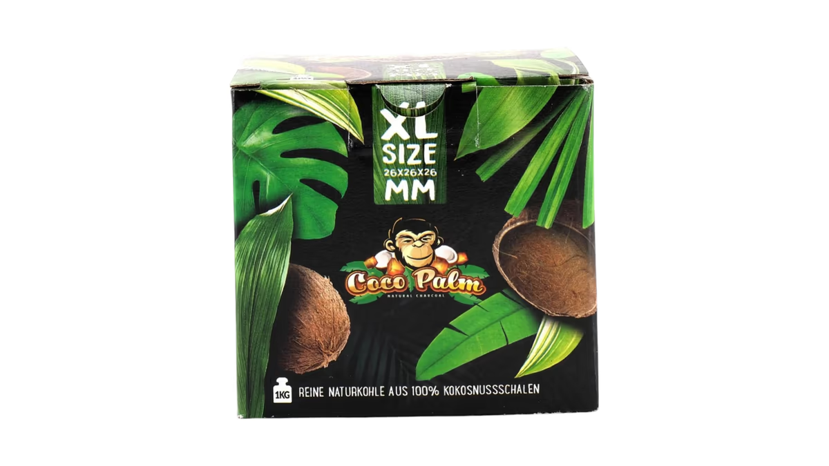 Coco Palm Shisha Kohle