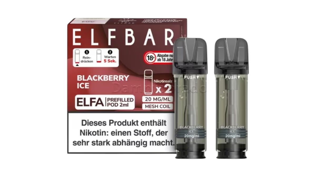 Elfbar Elfa Podx2 Blackberry Ice