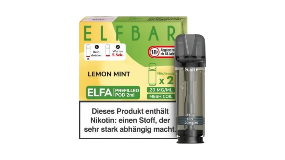 Elfbar Elfa Podx2 Lemon Mint