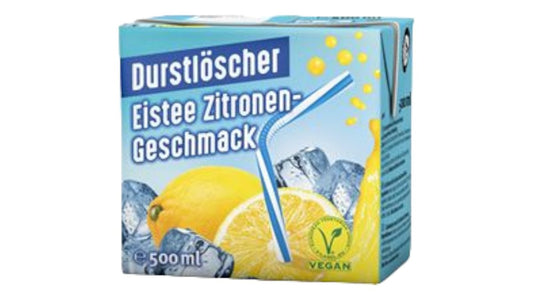 Durstlöscher Eistee Zitronen-Geschmack 0,5l