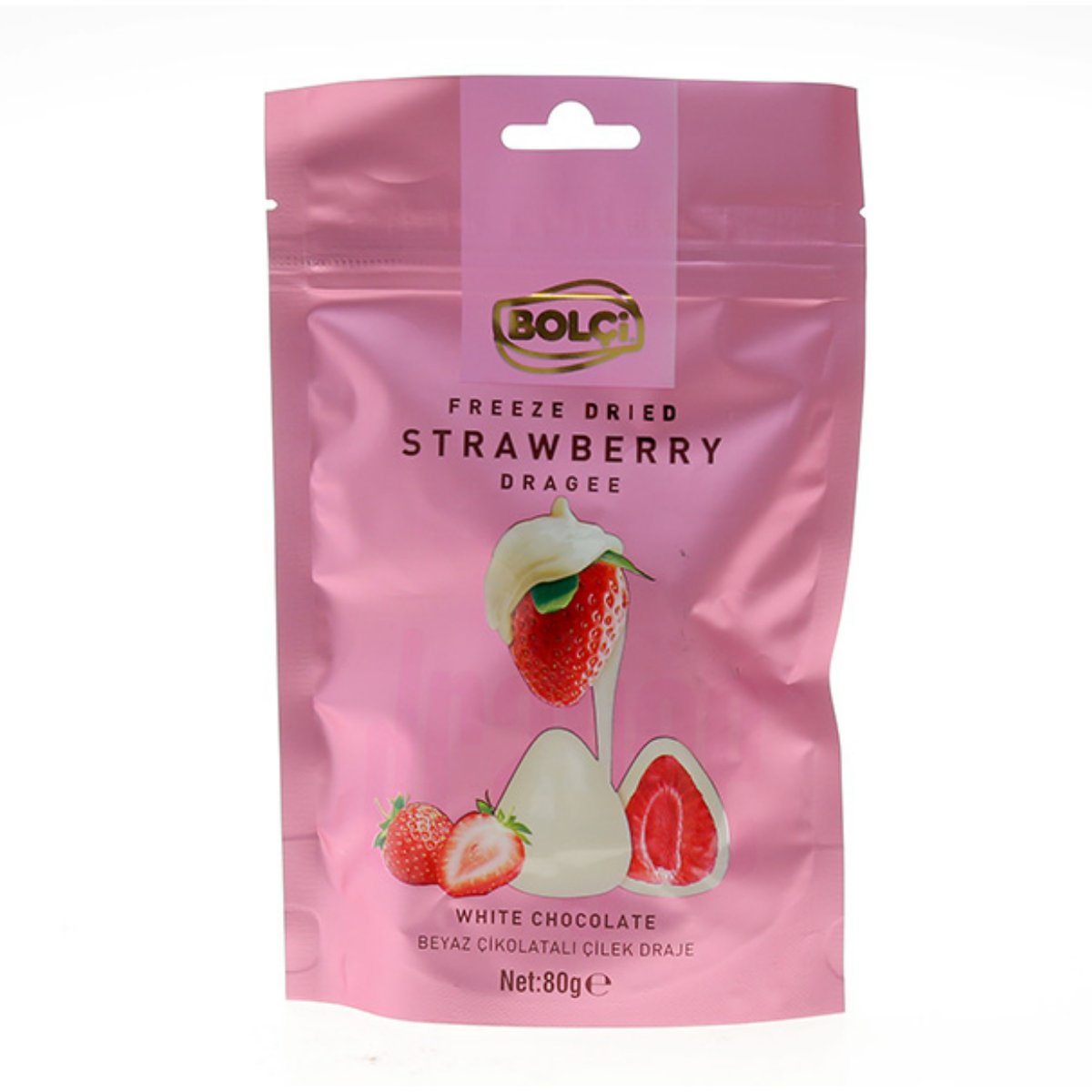 Bolci Freeze Dried Strawberry Whit