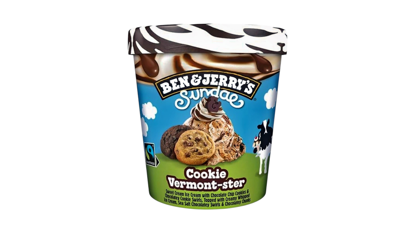 ❄️ Ben & Jerry's Cookie Vermont-ster