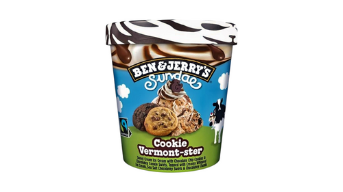 ❄️ Ben & Jerry's Cookie Vermont-ster