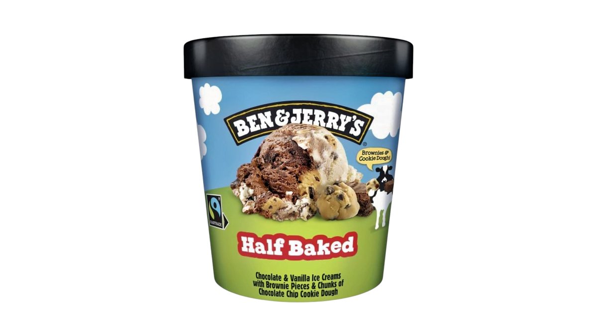 BEN & JERRY'S  Half Baked