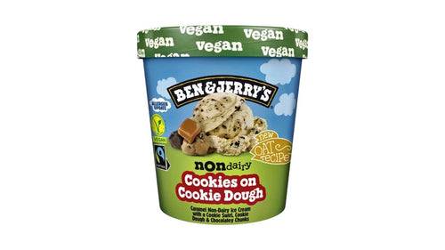 BEN & JERRY'S  Cookies on Cookie Dough Vegan