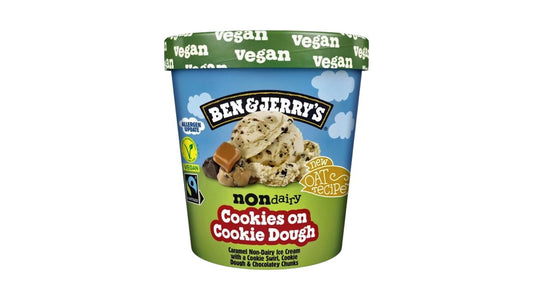 BEN & JERRY'S  Cookies on Cookie Dough Vegan