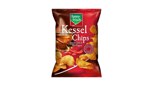 Funny-Frisch Kessel Chips Sweet Chili & Red Pepper