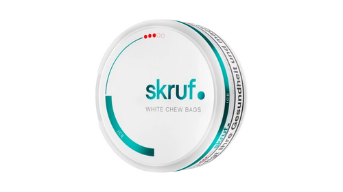 Skruf Ice White Chew Bags 3 Strong