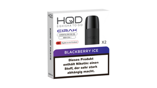 HQD Blackberry Ice X2 Pod