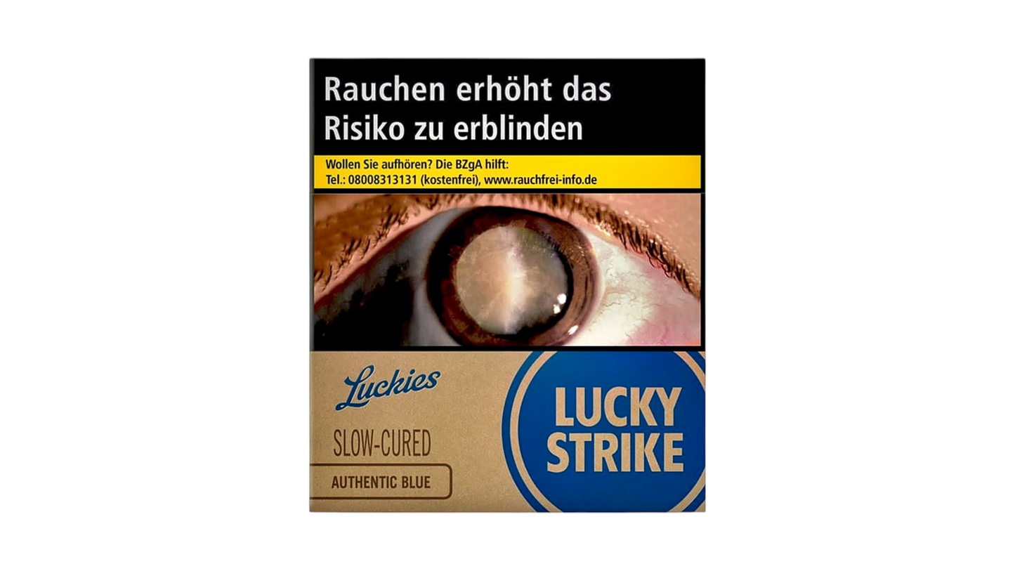 Lucky Strike Authentisch Blau Zigaretten