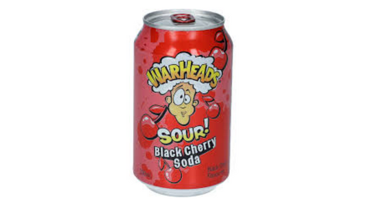 Warheads Sour Black Cherry Soda