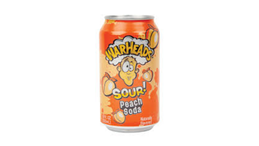 Warheads Sour Peach Soda