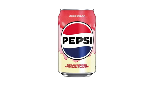 Pepsi Strawberries Cream Flavour