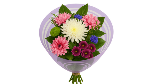 Bunte Blumen Strauß