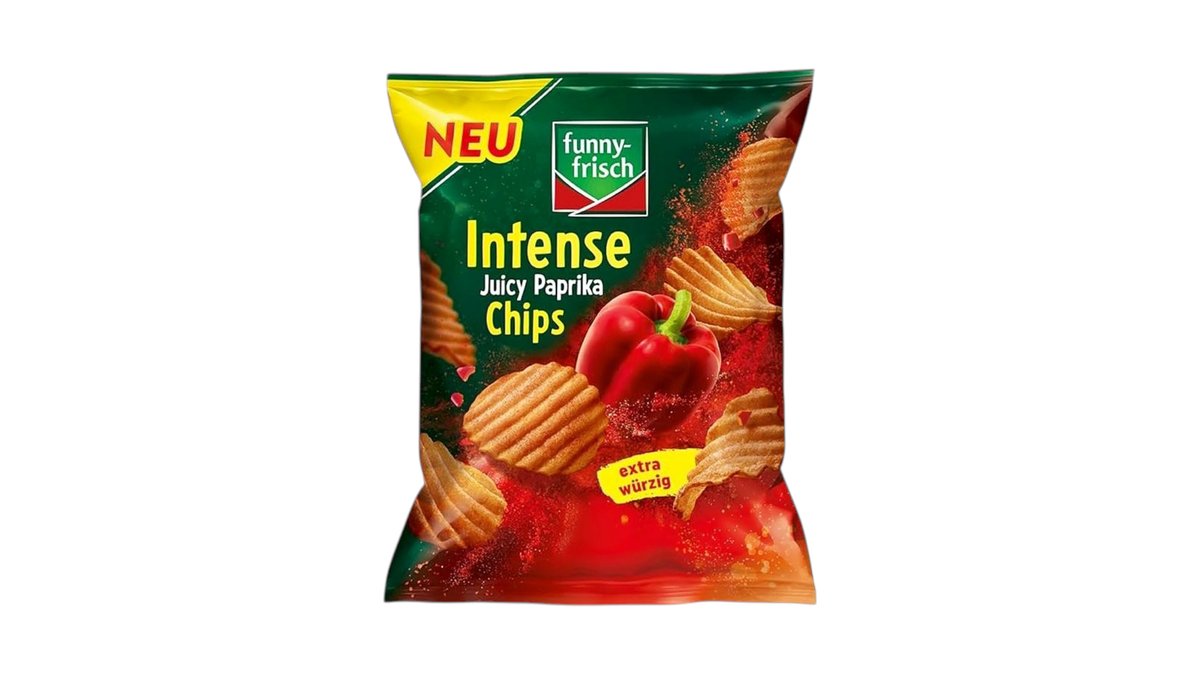 funny-frisch Intense Juicy Paprika Chips