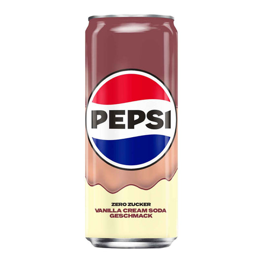 Pepsi Zero Vanilla Cream Soda 330 ml