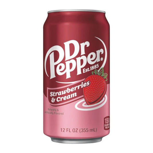 Dr Pepper Strawberries & Cream USA 355 ml