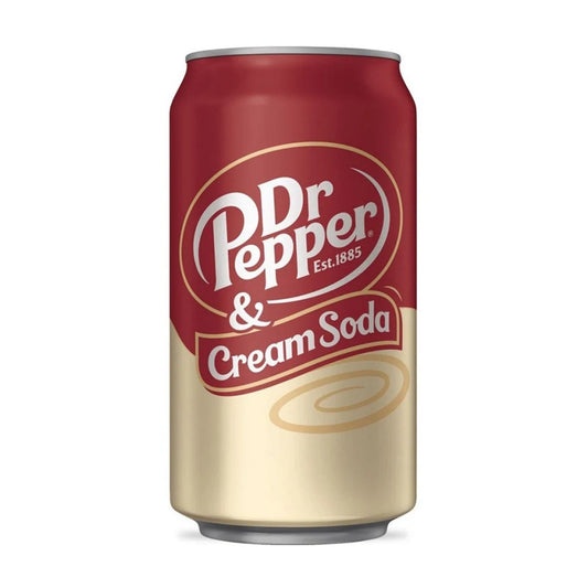 Dr Pepper & Cream Soda USA 355 ml