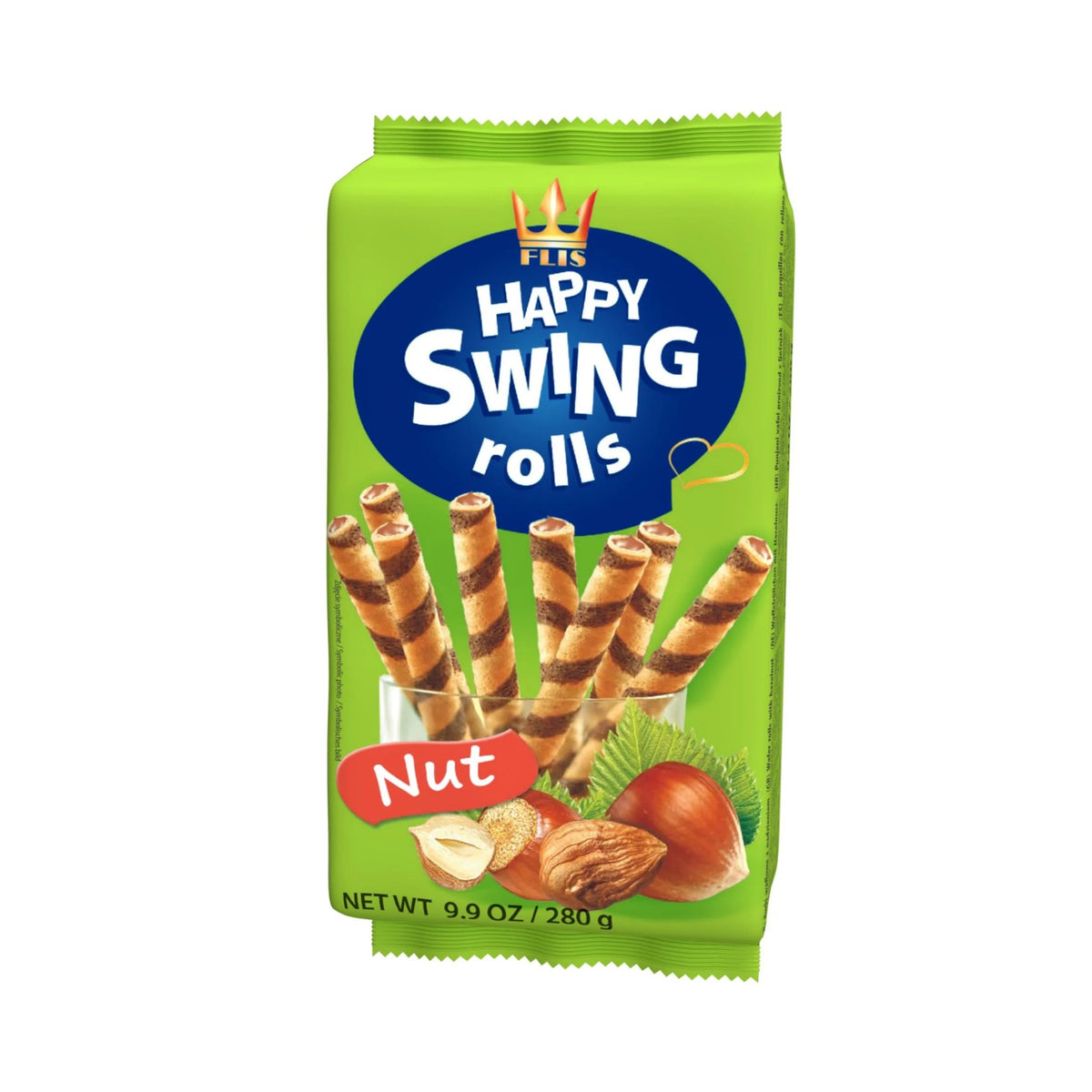Happy Swing Rolls Nuss 280 g