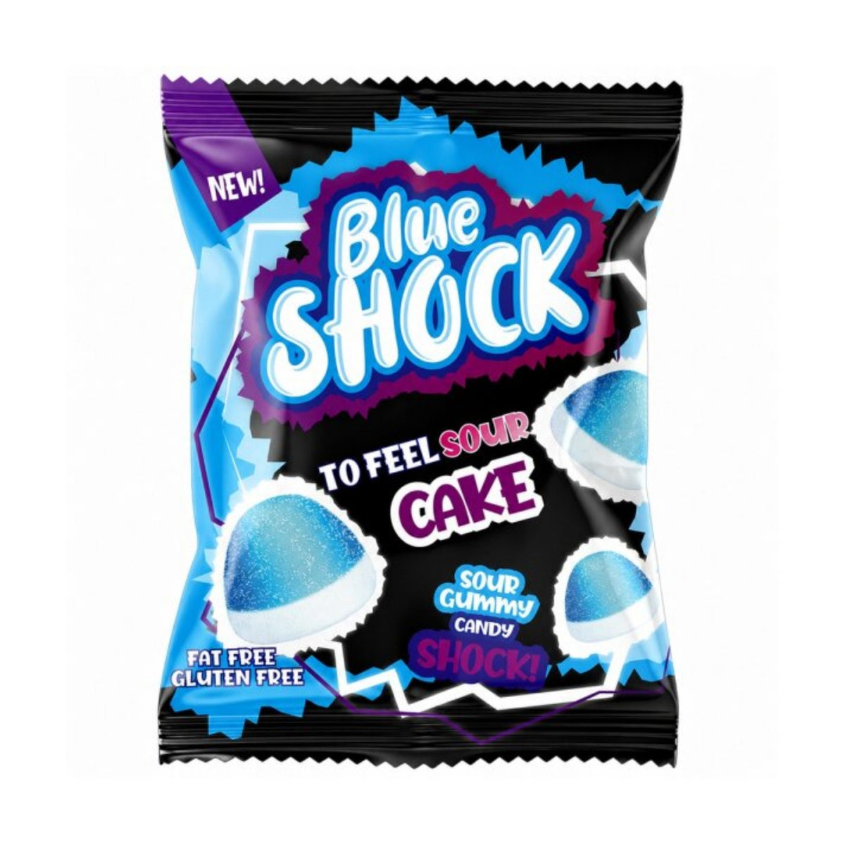 Blue Shock Sour Cake 80 g