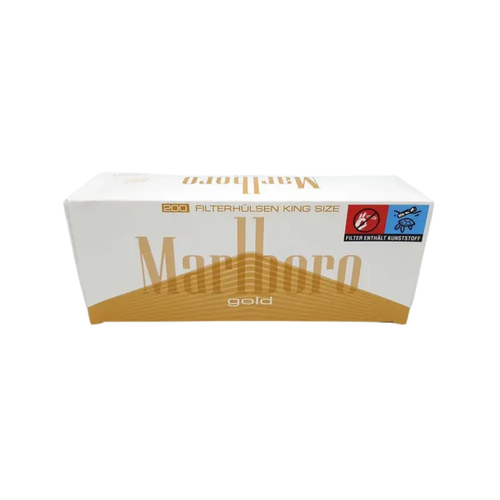 Marlboro Gold Zigarettenhülsen