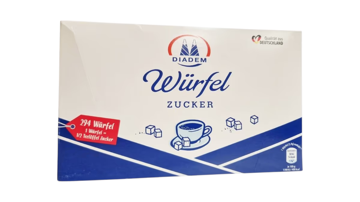 Diadem Würfel Zucker