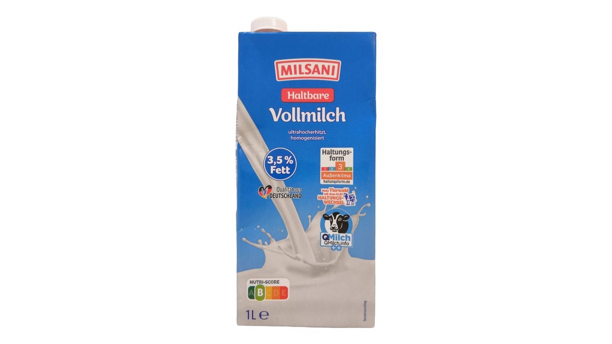 Haltbare Vollmilch